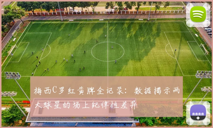 梅西C罗红黄牌全记录:数据揭示两大球星的场上纪律性差异